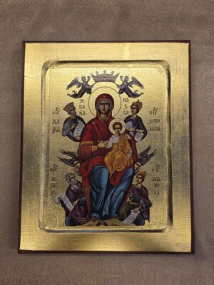 Икона Пресвятой Богородицы "Всецарицы" (Пантанасса)