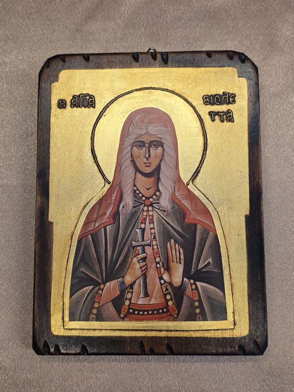 Икона Святой Виолетты (Ия Римская), мученицы
