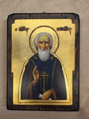 Икона Преподобного Сергия Радонежского